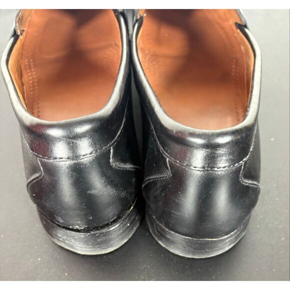 Allen Edmonds SCHREIER Black Leather Tassel Loafers size 14 main image 4